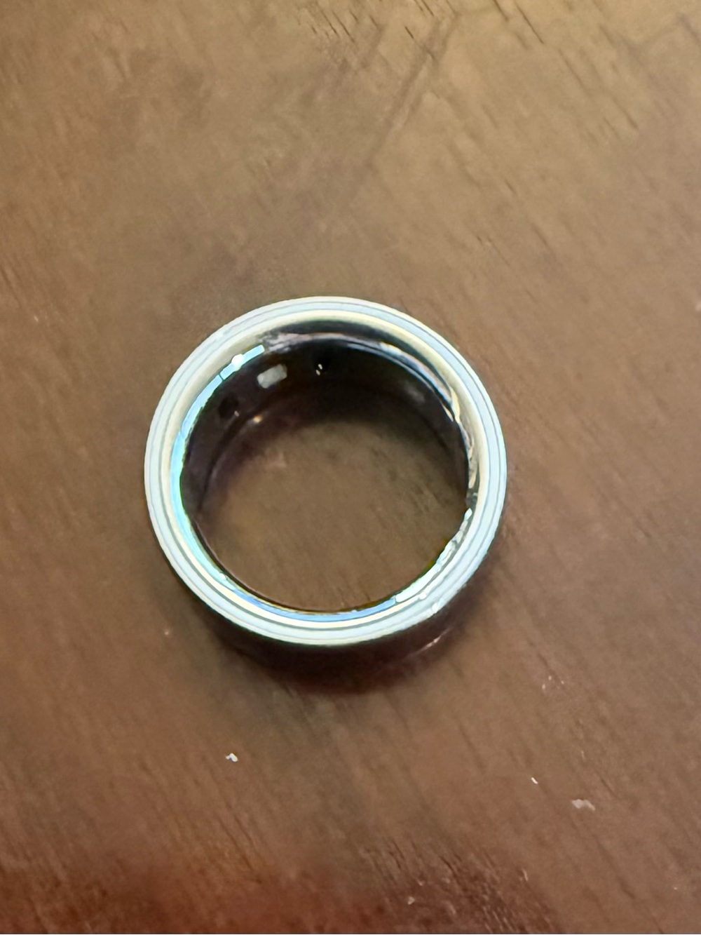 Oura Ring Gen 4 - Horizon, Silver, Size 7, with charger